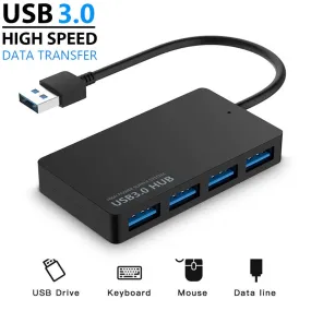 4 Port USB 3.0 Pocket Hub