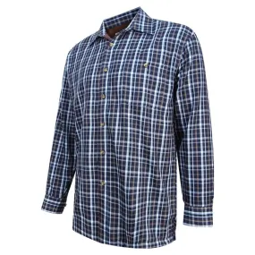 Bark Micro-Fleece Lined Shirt by Hoggs of Fife