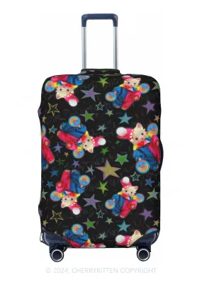 Chat Clown Y2K Luggage Cover Cherrykitten