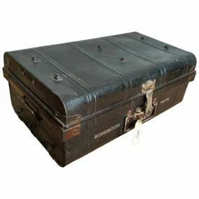 Decorative suitcase Alexandra House Living Brown Iron Traditional style 38 x 23 x 59 cm