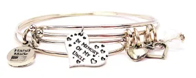 In Memory Of My Uncle Expandable Bangle Bracelet Set