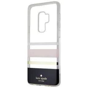 Kate Spade Flexible Hardshell Case for Galaxy S9  (Plus) Charlotte Stripe Black