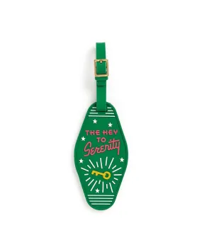 Novelty Key Silicone Luggage Tag - Staycation