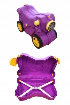 Ride-On Suitcase On Wheels 3In1 Purple 1092020/3