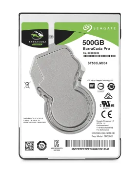 Seagate Barracuda Pro St500lm034 - Hard Drive - 500 Gb - Internal - Sata 6Gb/S - 7200 Rpm - Buffer: 128 Mb