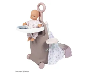 Smoby Baby Nurse Nursery Suitcase 3 In 1